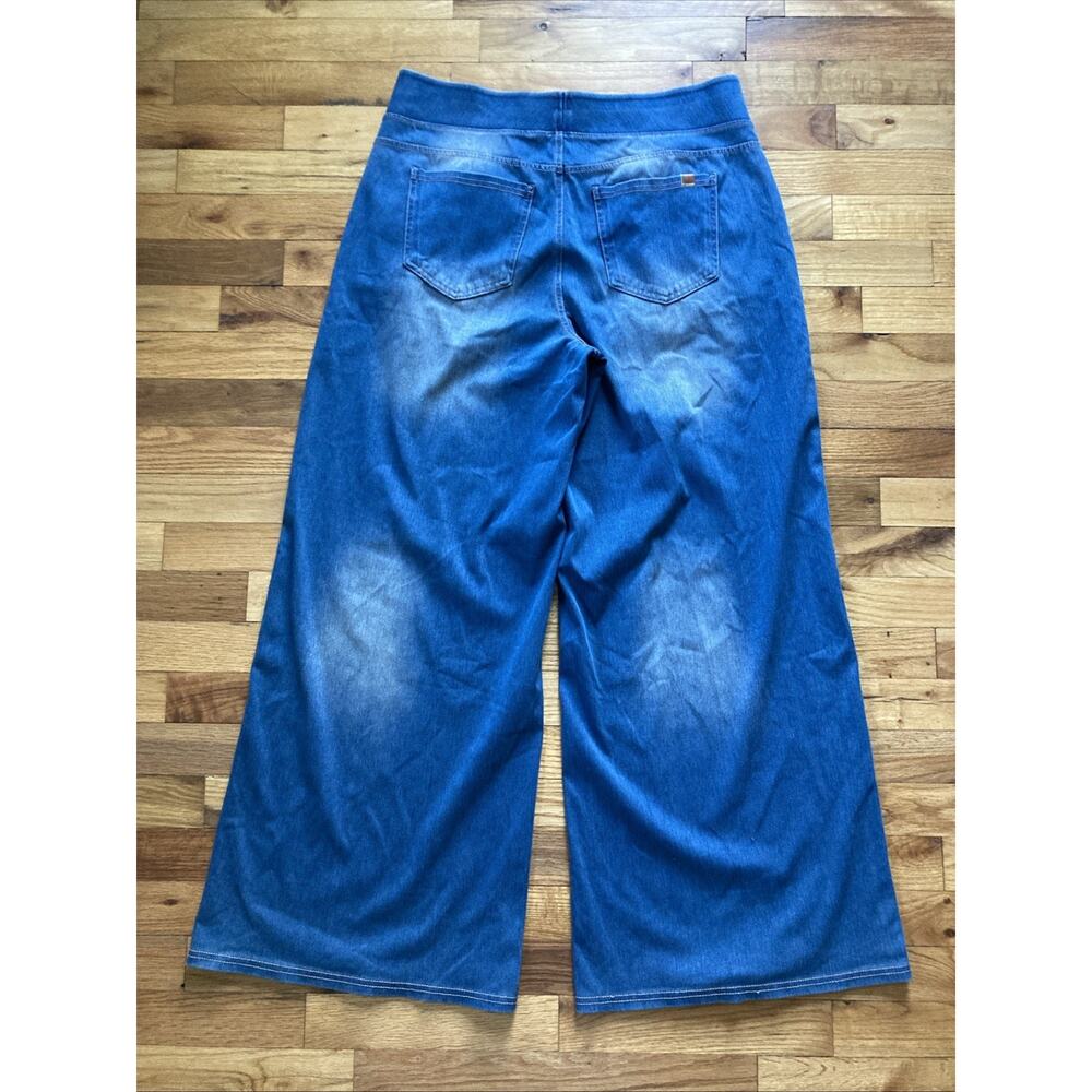 Halara Flex™ High Waisted Pockets Baggy Wide Leg Washed Casual Jeans Womens XL - Picture 9 of 9
